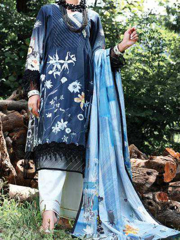 Almirah ALP-2PS 1003 Blue Lawn Collection 2021